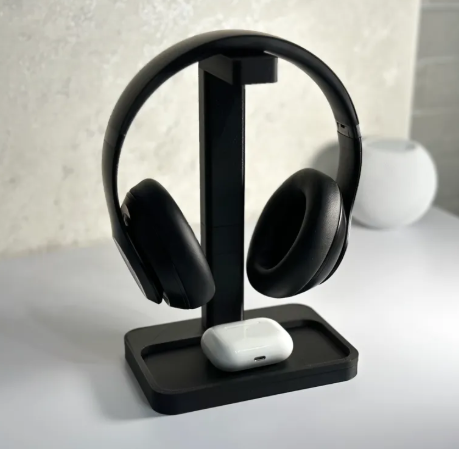 Headphone Stand with Accessory Tray