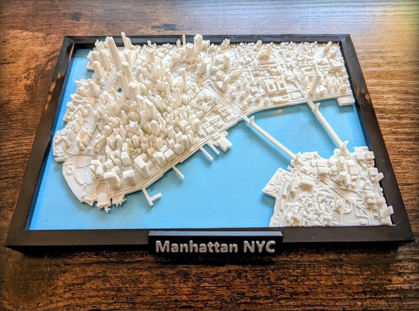 Manhattan NYC 3D Diorama