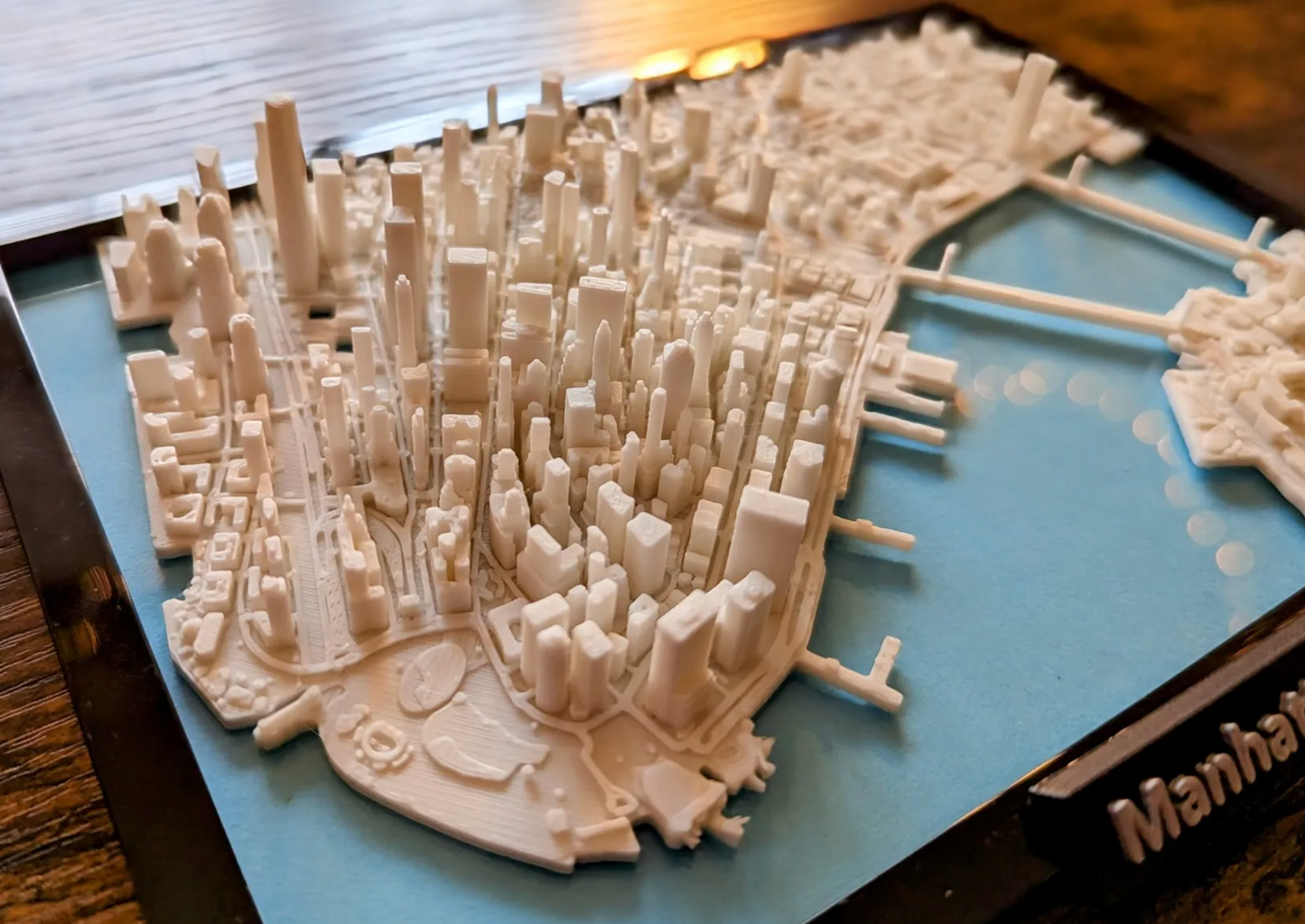 Manhattan NYC 3D Diorama