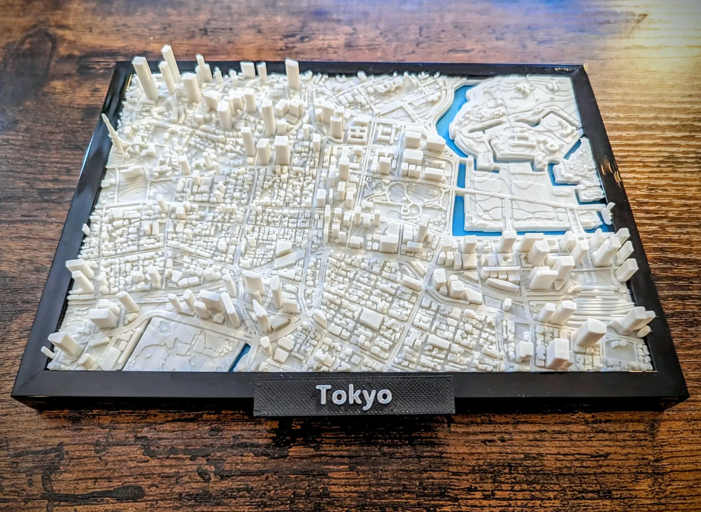 Tokyo 3D City Diorama – Urban Skyline Map Model