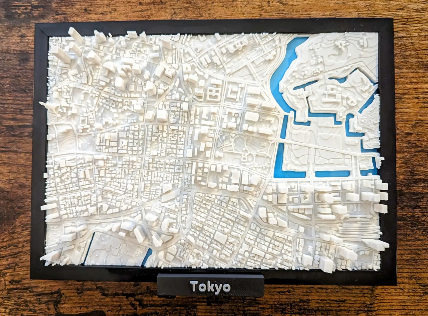 Tokyo 3D City Diorama – Urban Skyline Map Model