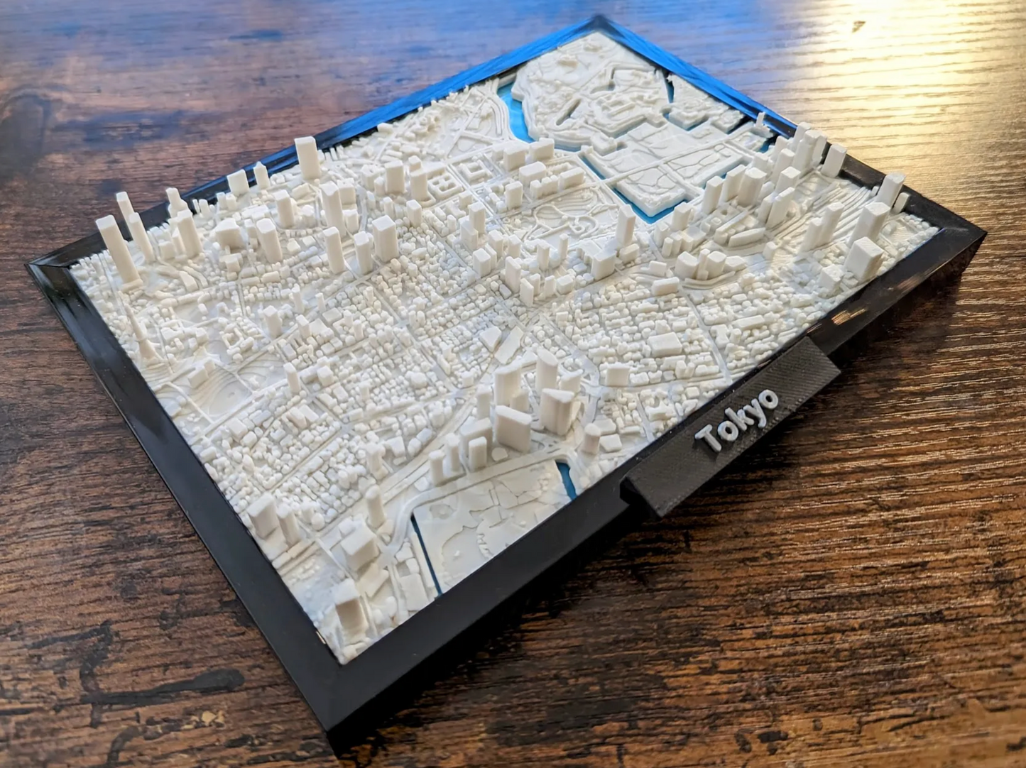Tokyo 3D City Diorama – Urban Skyline Map Model