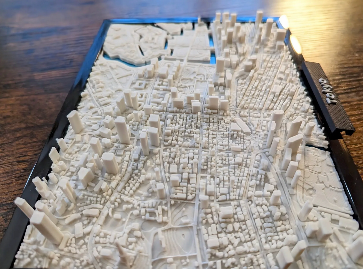 Tokyo 3D City Diorama – Urban Skyline Map Model