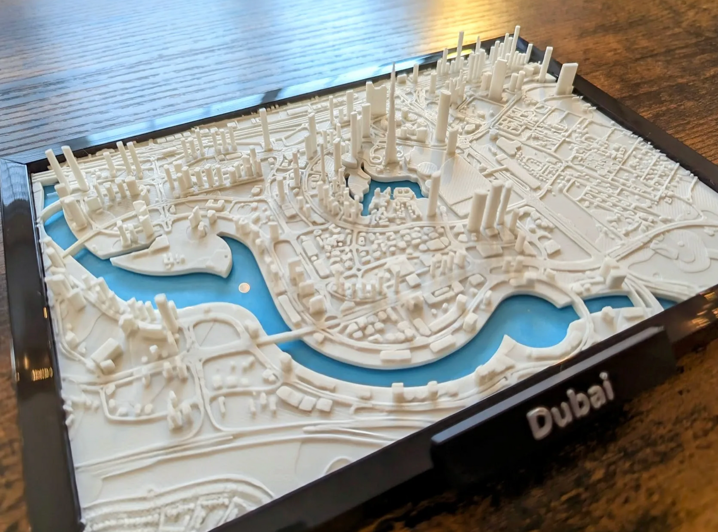 Dubai 3D City Diorama – Burj Khalifa Skyline Model