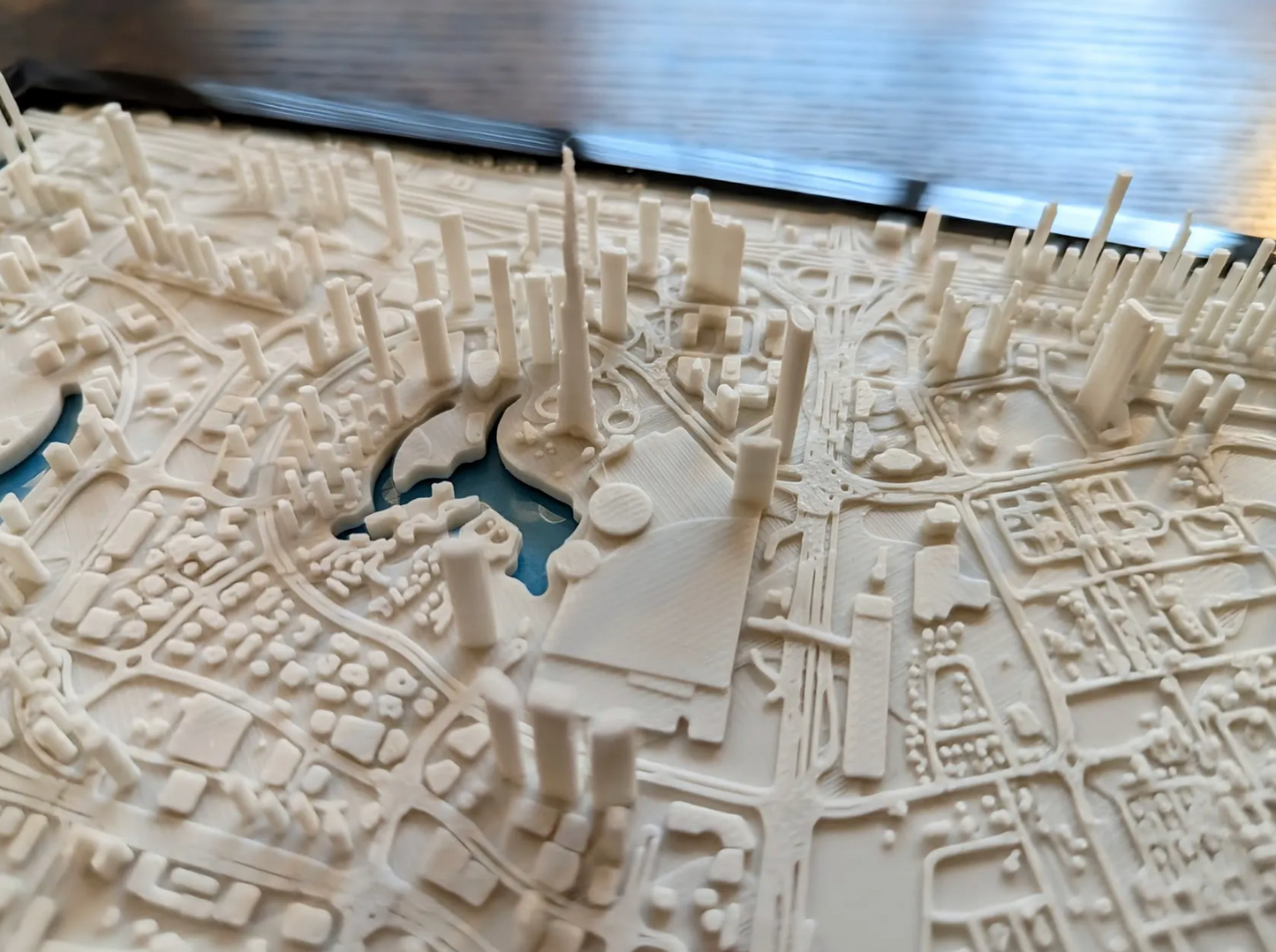 Dubai 3D City Diorama – Burj Khalifa Skyline Model