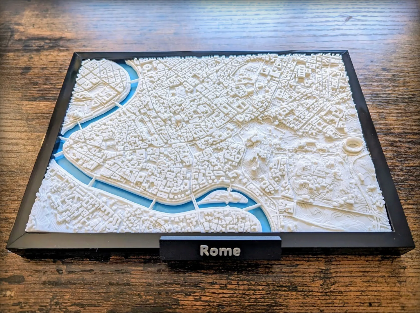 Rome 3D City Diorama – Historic City Map Model
