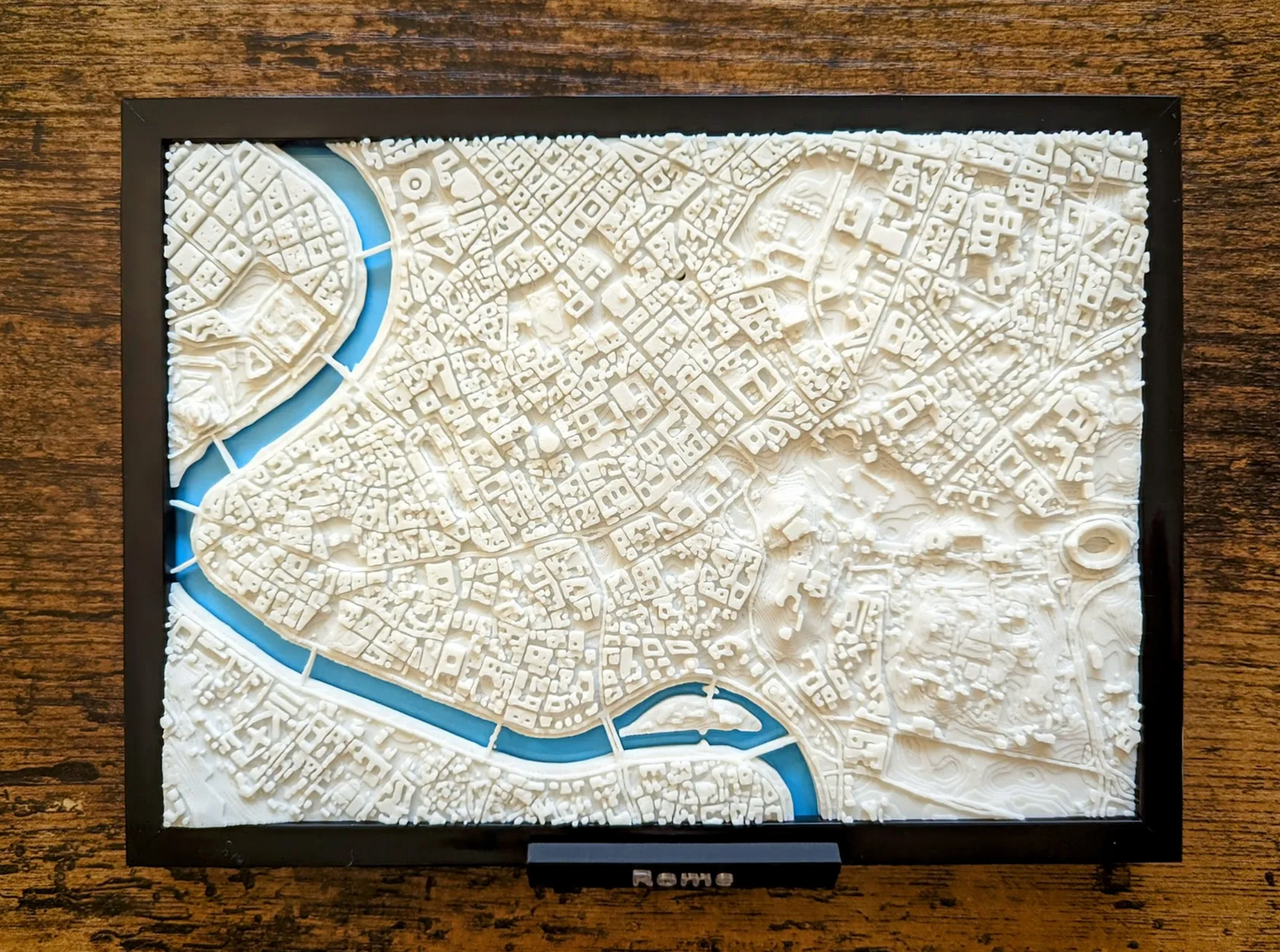 Rome 3D City Diorama – Historic City Map Model